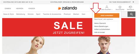 zalando inloggen